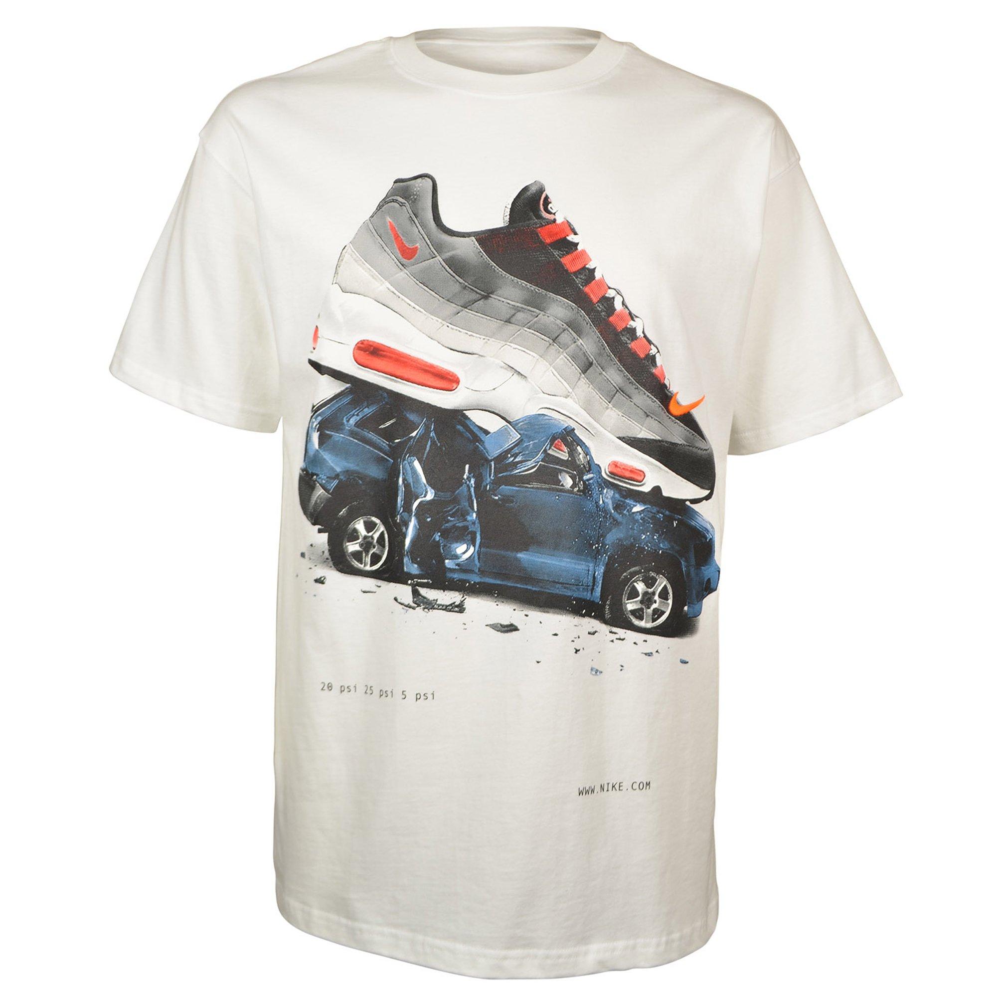 M NK AM95 CAR TEE - WHITE - WHITE